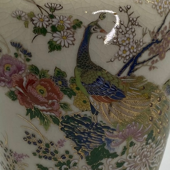 Vintage Satsuma Vase - Picture 2 of 7